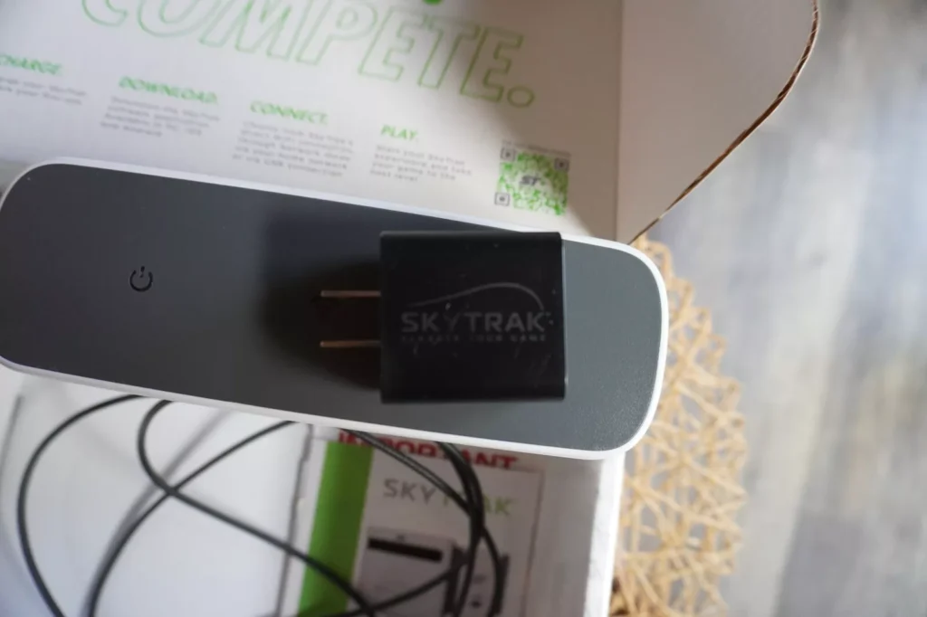 SkyTrak Plus Charging 