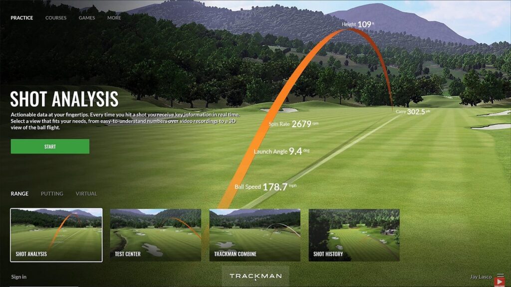 Trackman iO Data